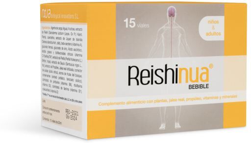 Nua Biological Drinkable Reishi 15 Vials