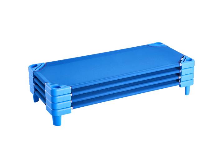 SucceBuy Pack de 4/6 lits d'enfants empilables portables pour la sieste des tout-petits, idéal pour les classes préscolaires et les garderies, pour dormir et se reposer