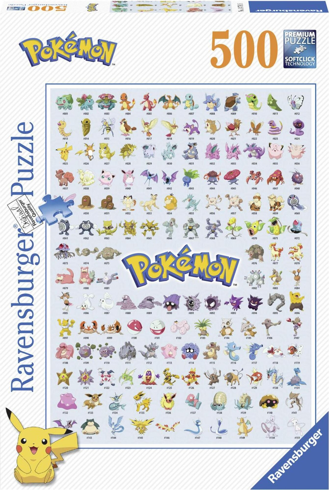 Ravensburger Puzzel 500 stukjes voor 10 jaar en ouder