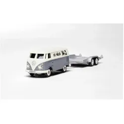 Carson 1:87 VW T1 Bus Kastenw.inkl.Autoanh.100%