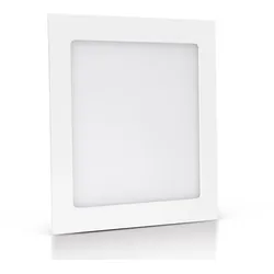 Quadratisches LED-Panel 170 x 170mm 12W 3000K warmweiß ASLO