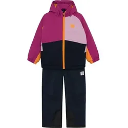 COLOR KIDS Color Kids Kinder Ski Jacke+Hose Set Colorblock, Größe 110 in Pink Pink