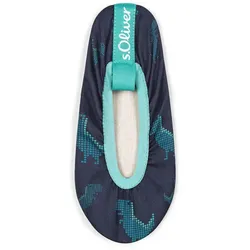 s.Oliver Gymnastik Schläppchen Kinder 5801 - blue 27-28