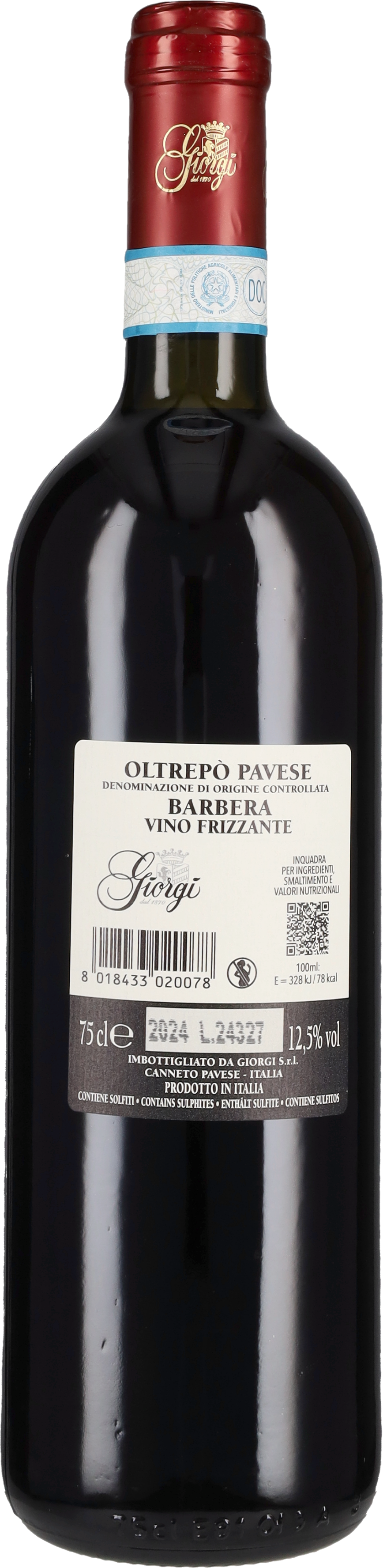 Barbera Frizzante Giorgi