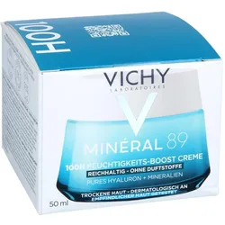 VICHY MINERAL 89 Creme reichhaltig ohne Duft