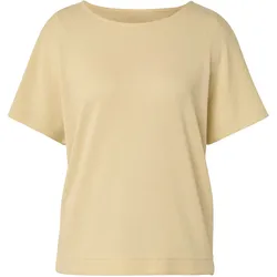 Tchibo - Strukturiertes Shirt - Damen - Gr. L - gelb