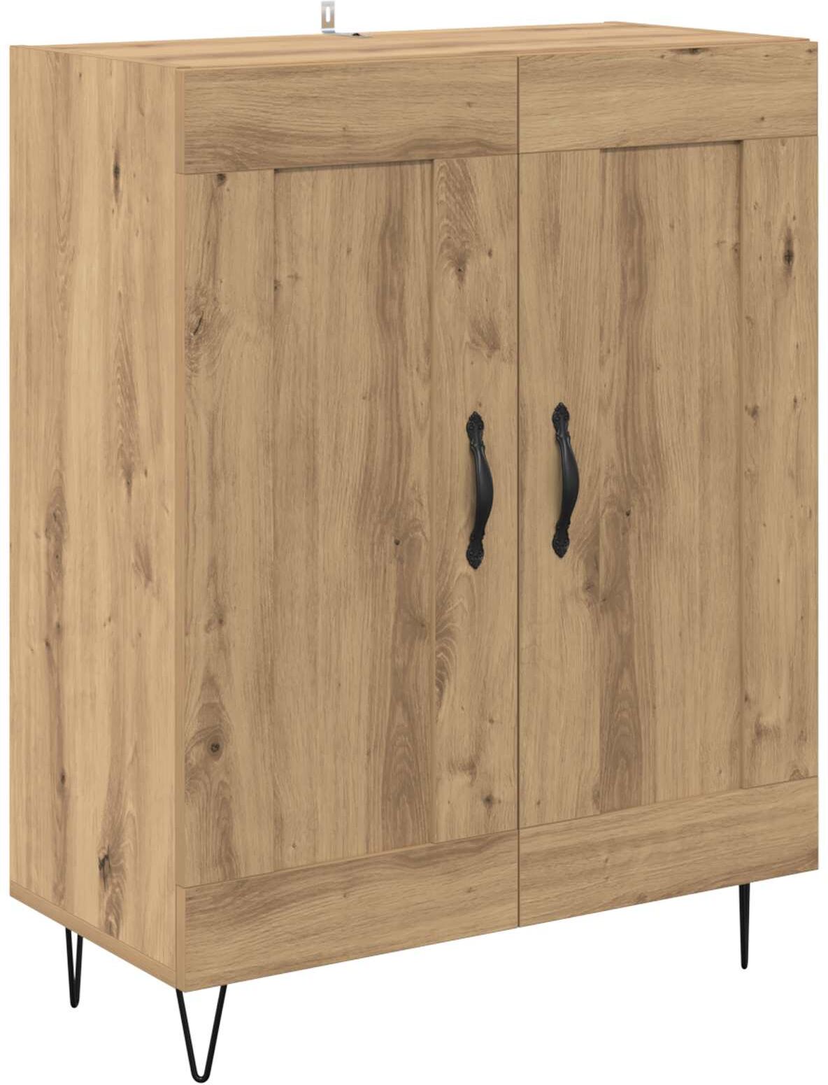 vidaXL Buffet Chêne artisanal 69,5 x 34 x 90 cm