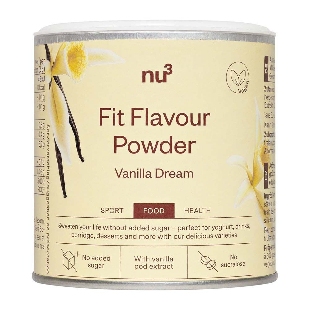 nu3 Fit Flavour Powder Vanilla Dream 150 g Pulver