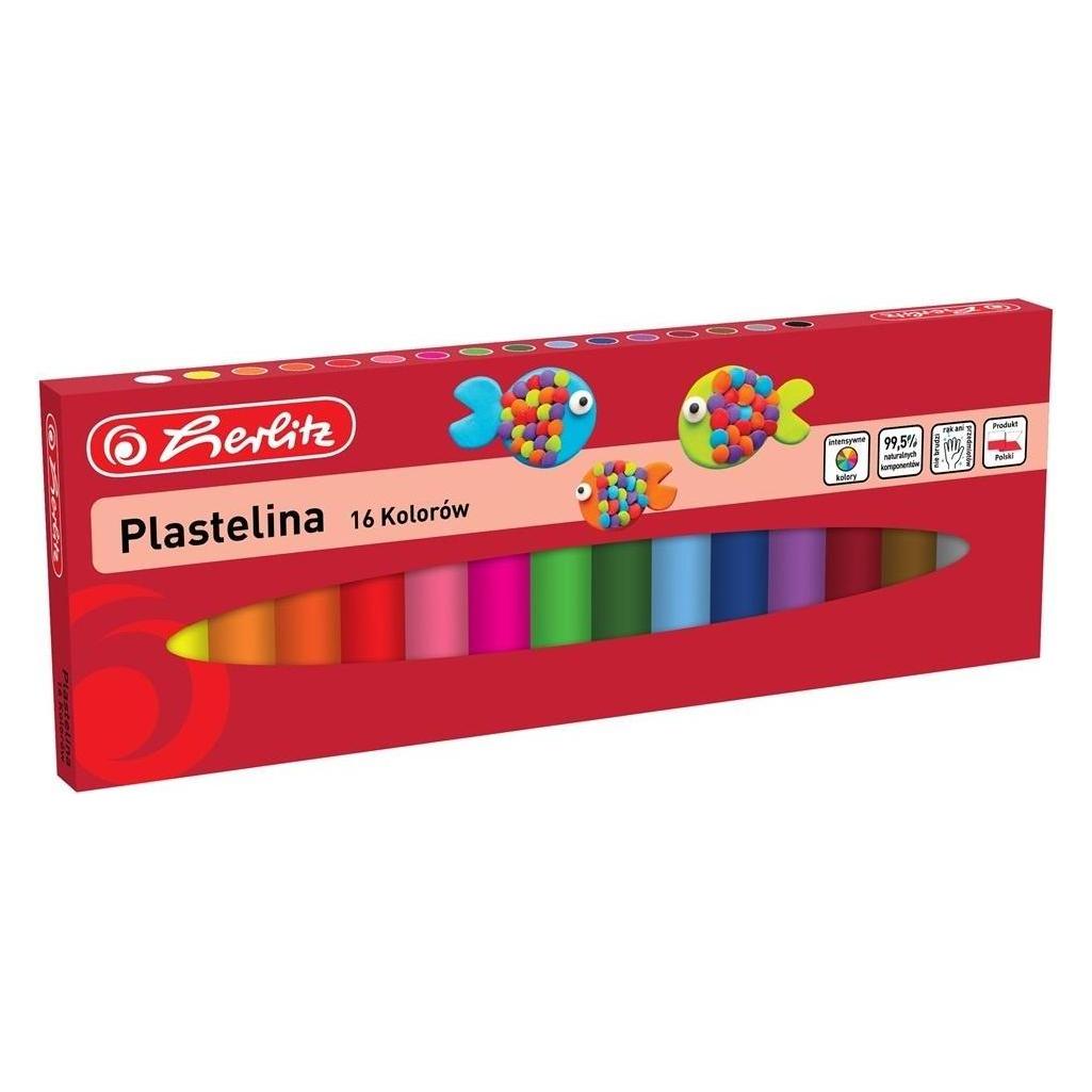 Herlitz Plastilin 16 Farben (47818000)