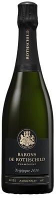 """Champagne Barons de Rothschild""" """Champagne Barons de Rothschild Triptyque Grand Cru Brut 2018 Champagne - France"""