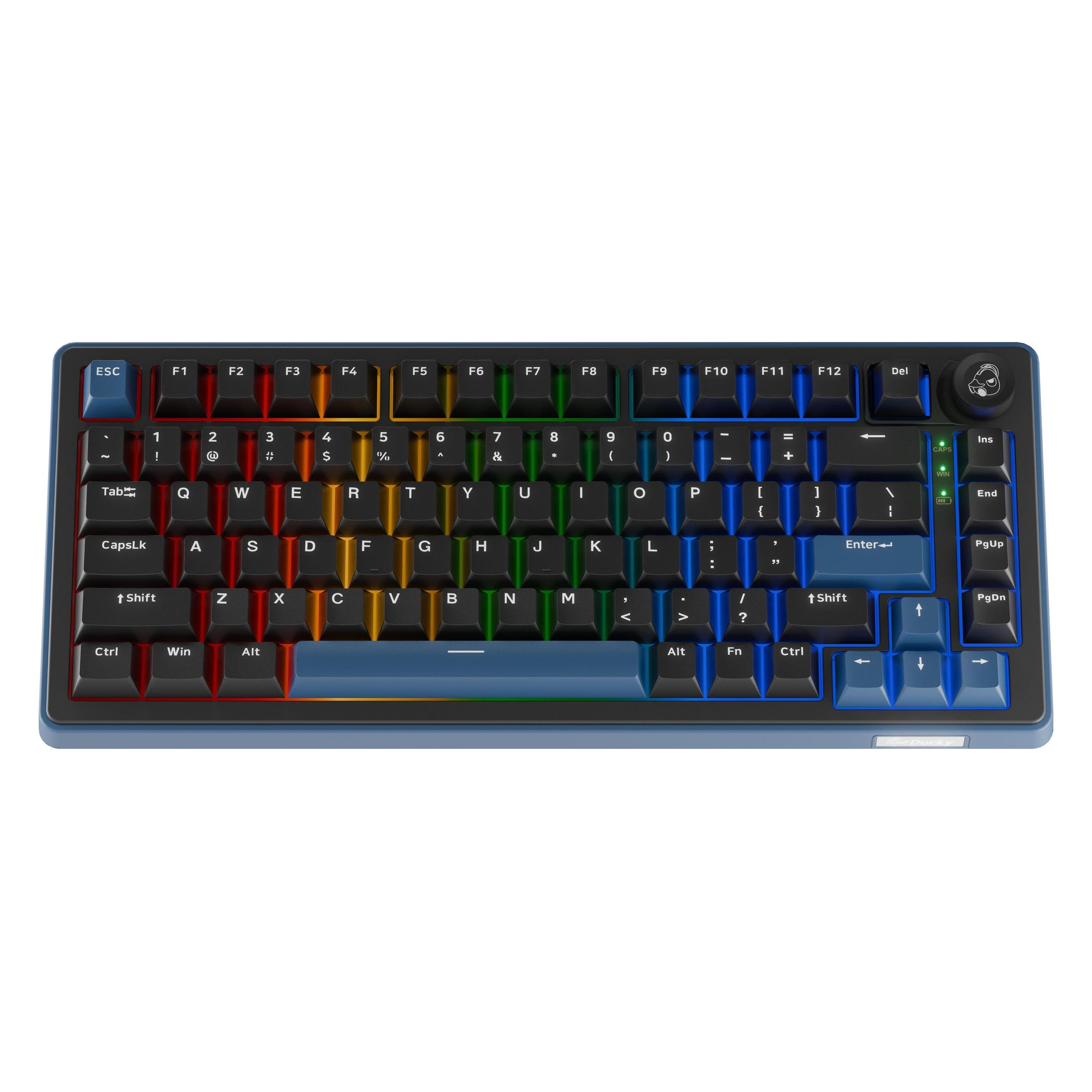 Ducky OK-M-75 Tastatur (Eng. Int., Kabelgebunden, Kabellos) (DKOKM2583-KWUSPDCOCH1)