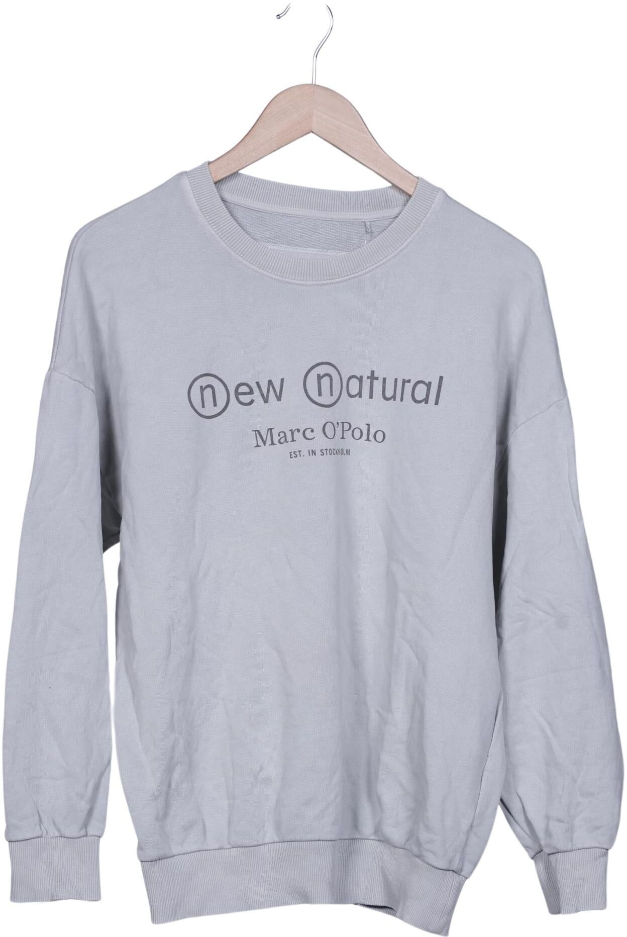 Marc O' Polo Sweater, Grau, Gr. S, Baumwolle - Second Hand