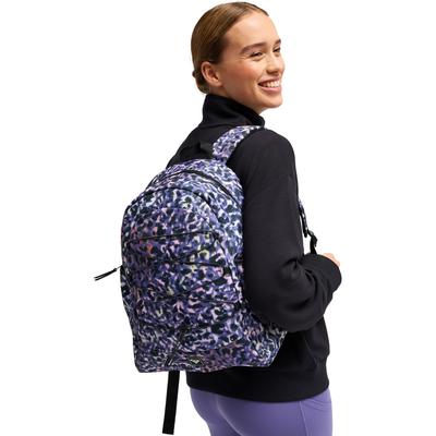 Tagesrucksack ROXY "Urban Nomad 17L", Damen, bunt (twilight lila wild n out big), Polyester, Rucksäcke