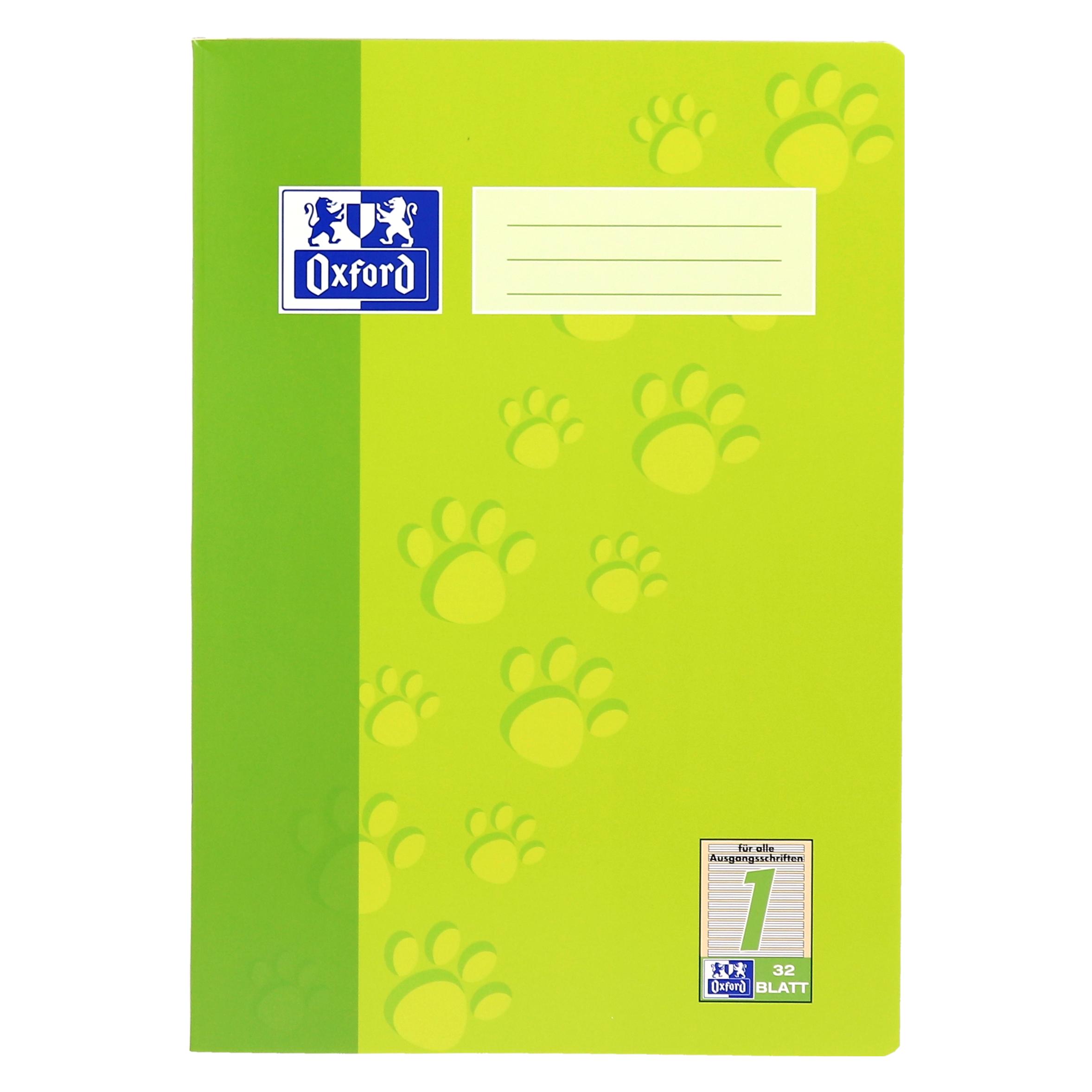 Oxford Schulheft, A4, Lineatur 1 (A4, Weicher Einband) (100050322)