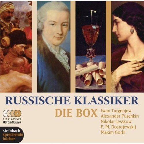 Friedrich Schoenfelder - Russische Klassiker - Die Box. 5 Novellen und Erzählungen. 10 CDs - Preis vom 09.10.2026 07:28:09 h
