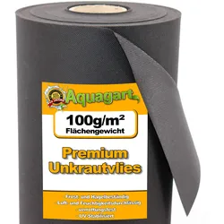 90m2 Gartenvlies Unkrautvlies Mulchvlies 100g 1,8m br.