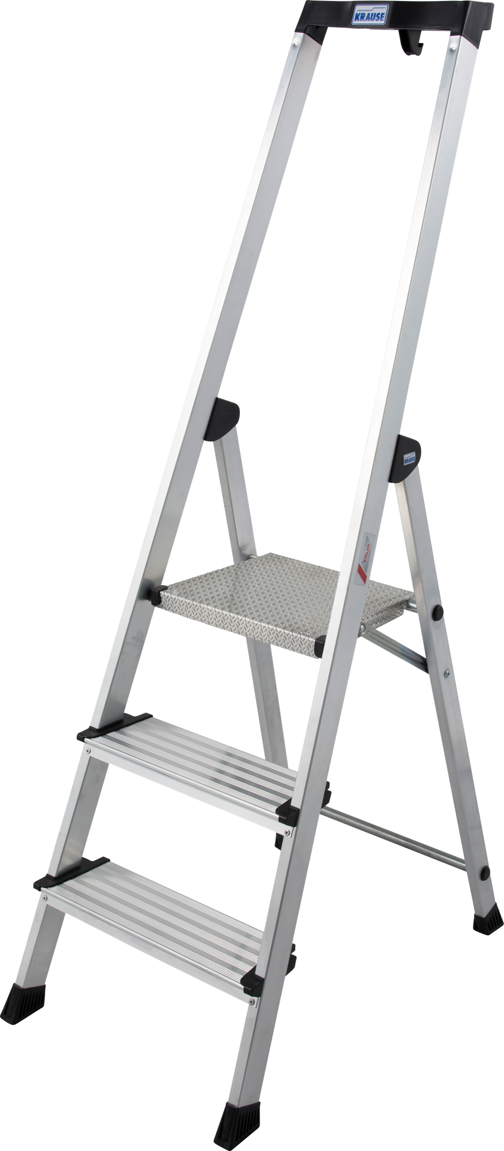 KRAUSEWERK PLUSLINE Stufen-Stehleiter Safety 3 Stufen 09601325