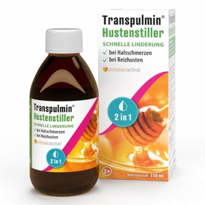 Cooper Consumer Health Deutschland GmbH TRANSPULMIN Hustenstiller Sirup 150 ml 19962730