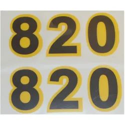 MTS Logo "820" Motorhaube Belarus Aufkleber | 10-16