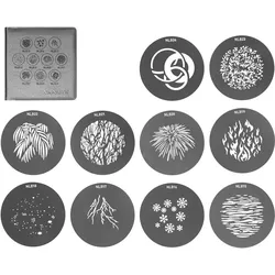 NANLITE AS-GB-B-SET2 Gobo-Set 2 für kreative Lichtgestaltung