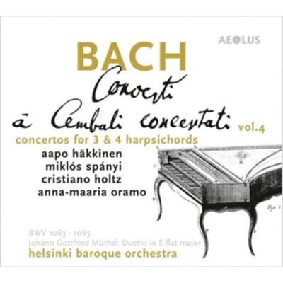 Concerti a Cembalo Concertato Vol.4 - Häkkinen,Spanyi,Holtz,Oramo,Helsinki Baroque Orch, CD