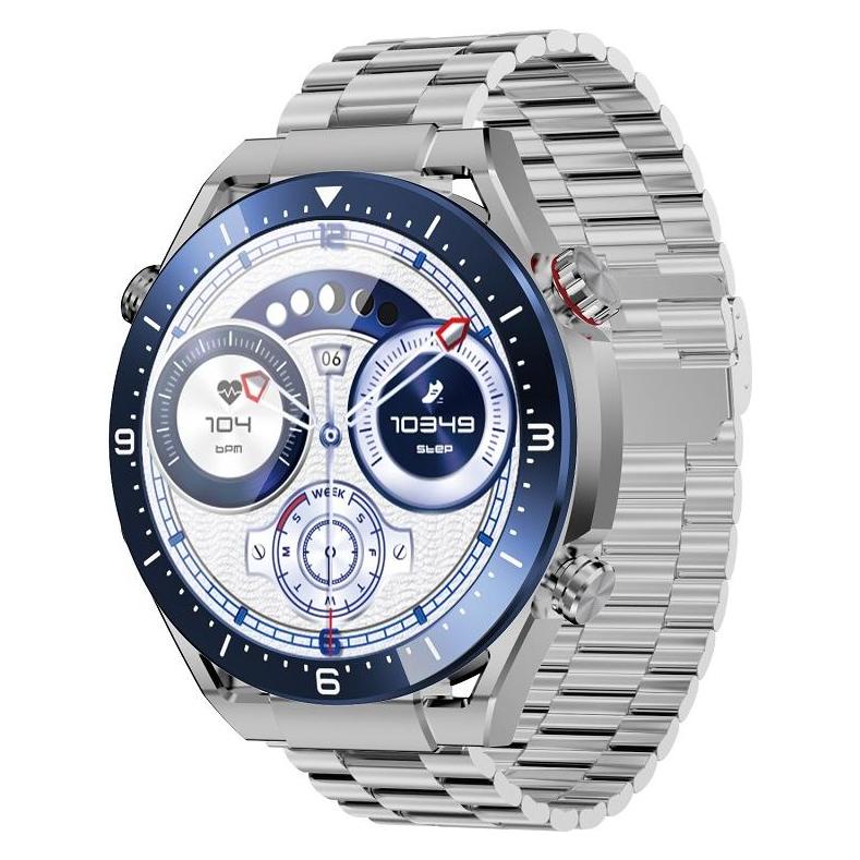 Maxcom SMARTWATCH ECOWATCH EW01 ORANGE 1,52 HD/360X360/400mAh/7-20 DIAS/BT CALLS/BLE 5.2 EW01SB (51 mm, ohne SIM) (EW01SL)