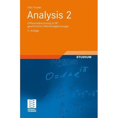 Analysis 2, Taschenbuch von Otto Forster, Vieweg+Teubner, 978-3-8348-1231-5
