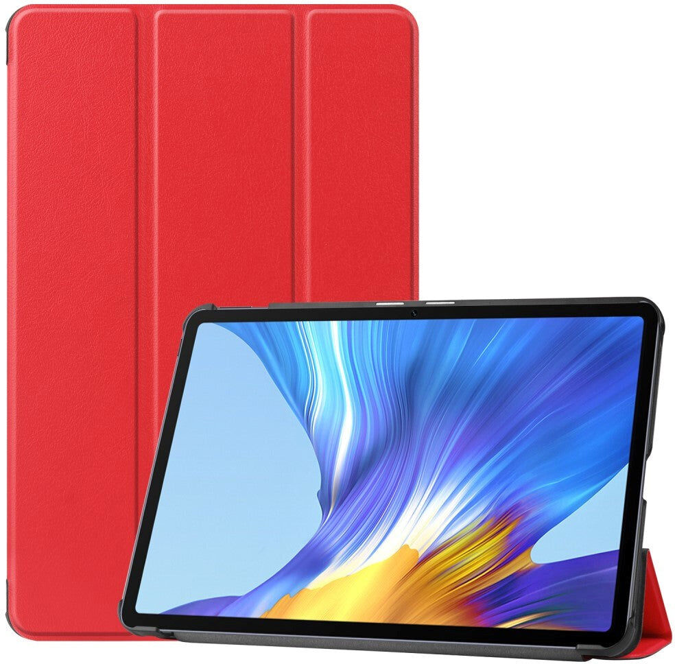 TABLETCOVERS.DK Huawei MatePad 10.4 Tri-Fold Læder Cover - Rød