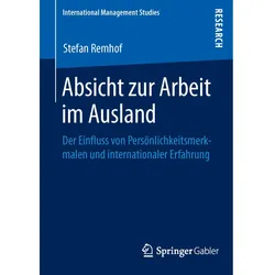 Absicht zur Arbeit im Ausland, Fachbücher von Stefan Remhof