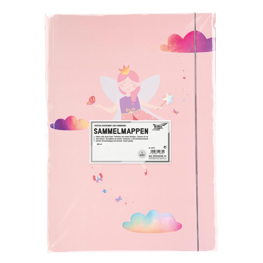 Folia Zeichnungsmappe HOTFOIL "Little Fairy", Karton, DIN A3 (A3, 1x) (69011)