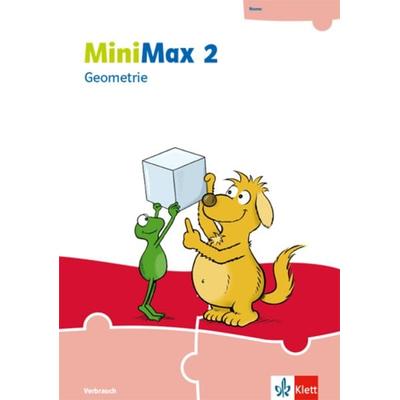 MiniMax 2. Themenheft Geometrie - Verbrauchsmaterial Klasse 2, Geheftet von , Klett Schulbuchverlag, 978-3-12-280644-6