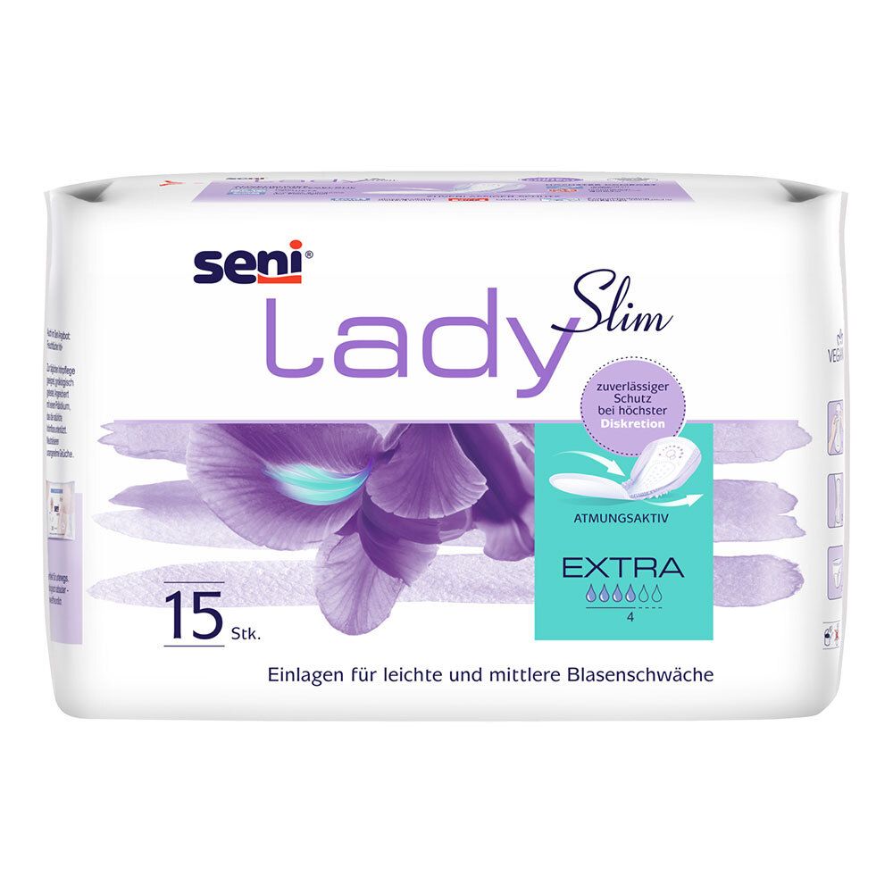 Seni Lady Slim Inkontinenzeinlage extra 15 St Einlagen