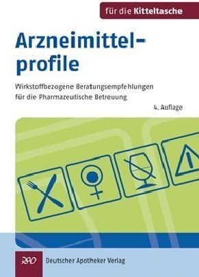 Joachim Framm - Arzneimittelprofile für die Kitteltasche: Wirkstoffbezogene Beratungsempfehlungen für die Pharmazeutische Betreuung - Preis vom 16.10.2026 11:41:07 h