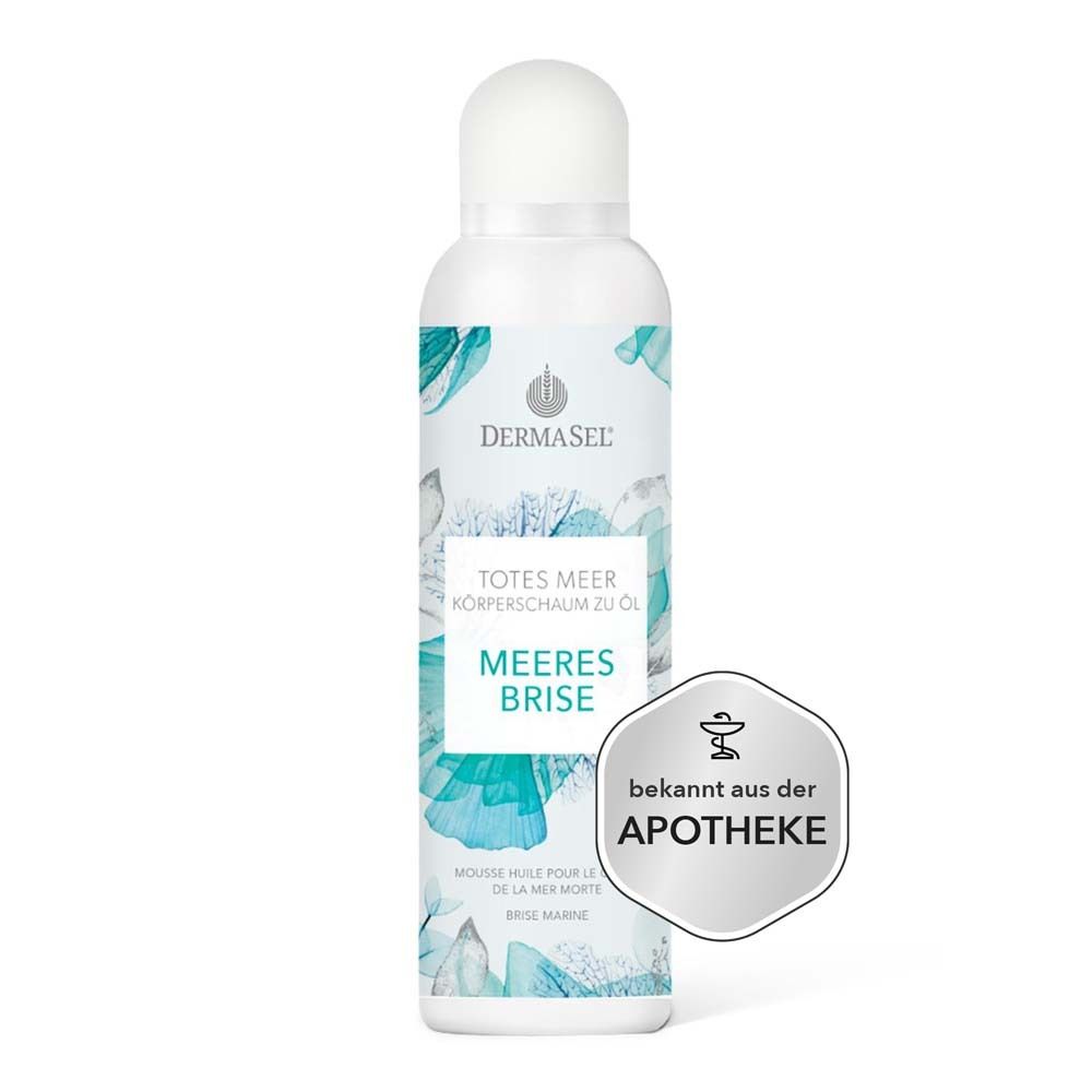 Dermasel Totes Meer Körperschaum zu Öl Meeresbrise 150 ml Schaum