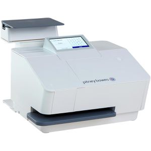 Pitney-Bowes Frankiermaschine SendPro Mailstation, 16 Briefe/Minute, manueller Einzug, Waage bis 2,5 kg