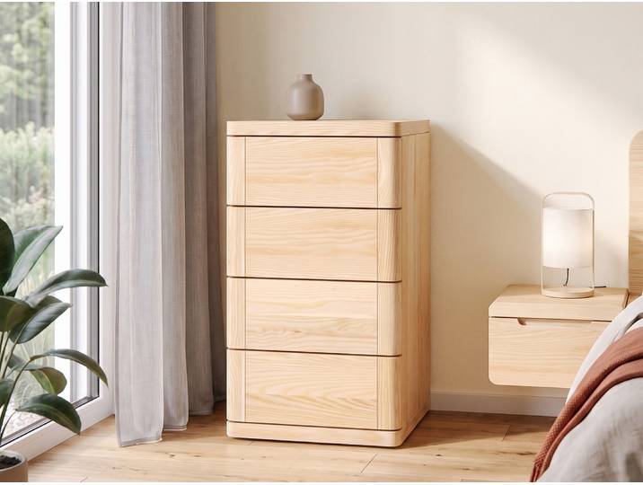 Kommode „Diana“ Esche 50 cm Massivholz Esche