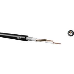 Kabeltronik 48H205000-100 Mikrofonkabel 2 x 0.5 mm² + 2 x 0.5 mm² Schwarz 100 m
