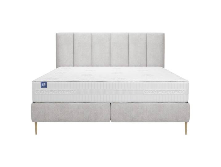 Boxspringbett 160/200 cm Creme