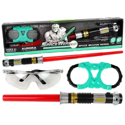Space Toys Lichtschwert Schutzbrille Sound