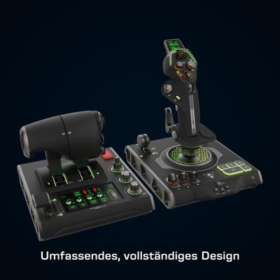 TURTLE BEACH Controller "VelocityOne Flightdeck, für PC", schwarz, B:17,7cm H:21,5cm T:0,9cm, Spielecontroller