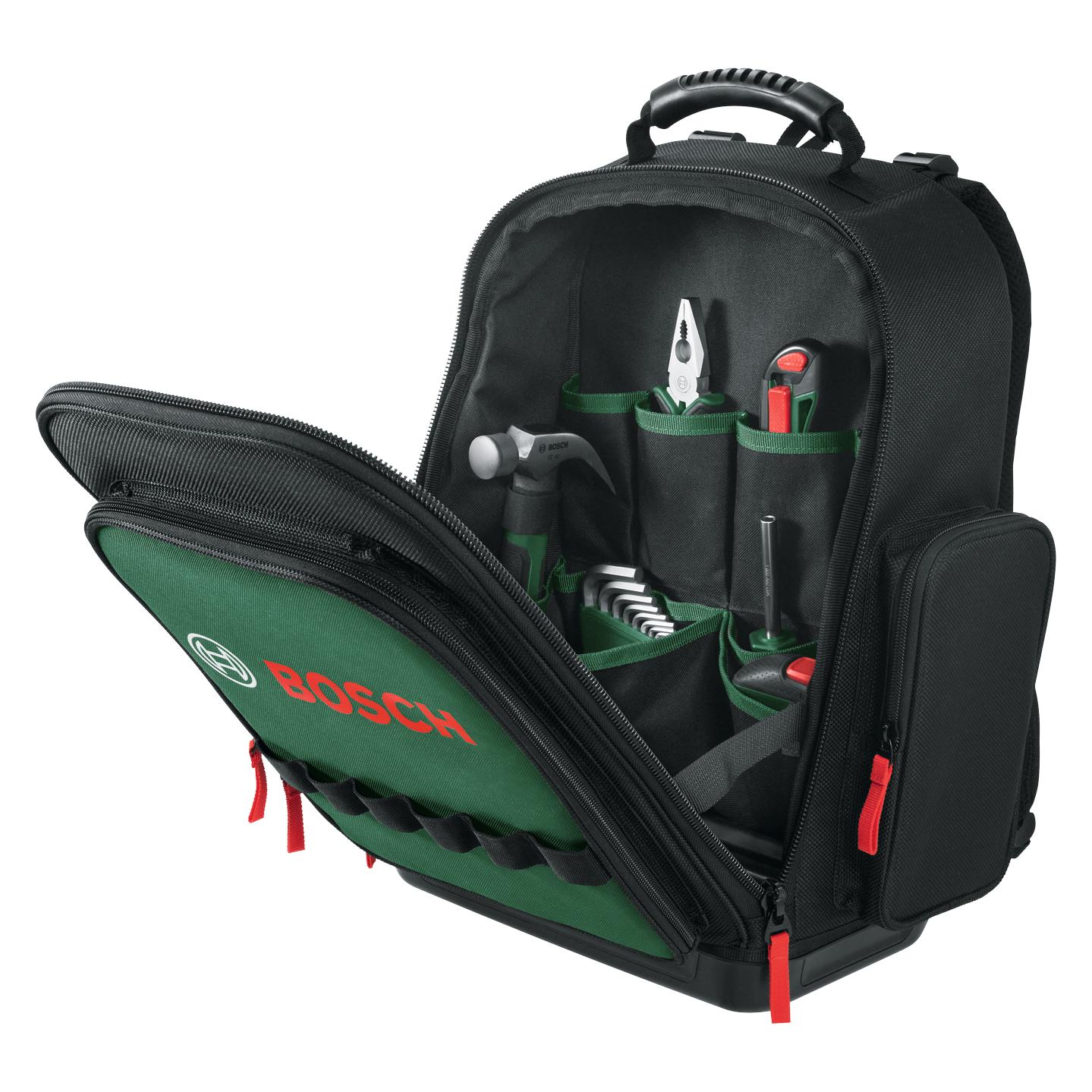 Bosch Zubehör Werkzeug Rucksack Set, 60-tlg. (60 Teile) (1600A02ZA1)
