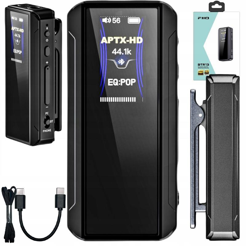 FiiO BTR13 Hi-Fi hoofdtelefoonversterker - Zwart