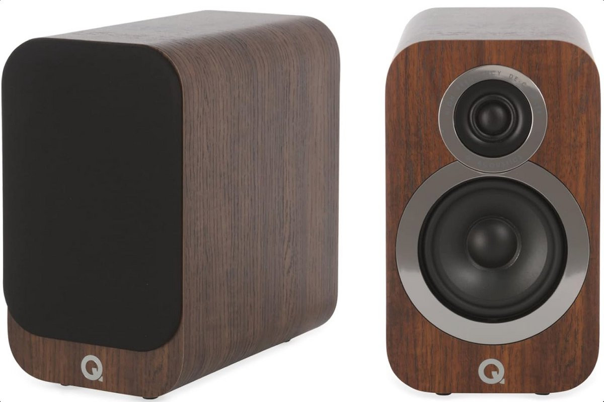 Boekenplank Luidsprekers Walnoot voor HiFi Geluid en Thuisbioscoop