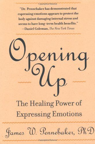 Pennebaker, James W. - Opening Up: The Healing Power of Expressing Emotions - Preis vom 02.10.2026 23:42:20 h