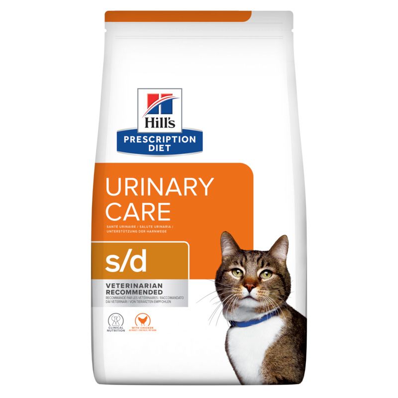 Hill's Prescription Diet Feline Urinary Care S/D 3 kg Pellets