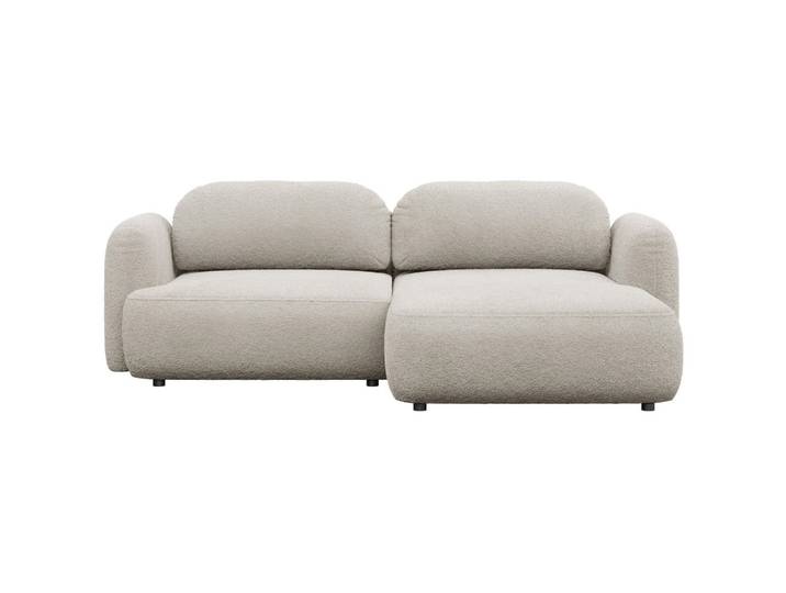 ECKSOFA Tvoya Hellbeige Bouclé