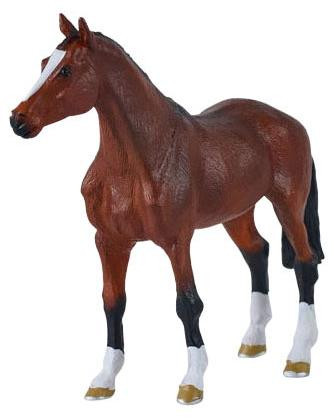 Mojo - Hollands Warmbloed - Handgeschilderde speelgoedfiguur uit de Horse World Collection