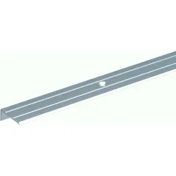 Alberts® Treppenkanten-Schutzprofil, Alu-2 m-bronzefarbig eloxiert-24,5x20 mm