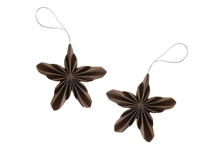 Cooee Design Décoration de Noël Paper Stars Coffee