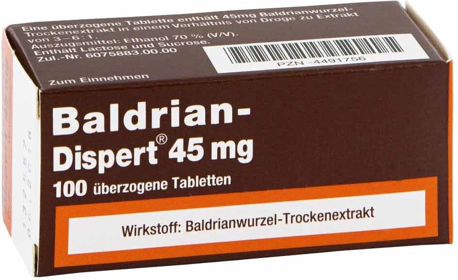 Baldrian-Dispert 45mg